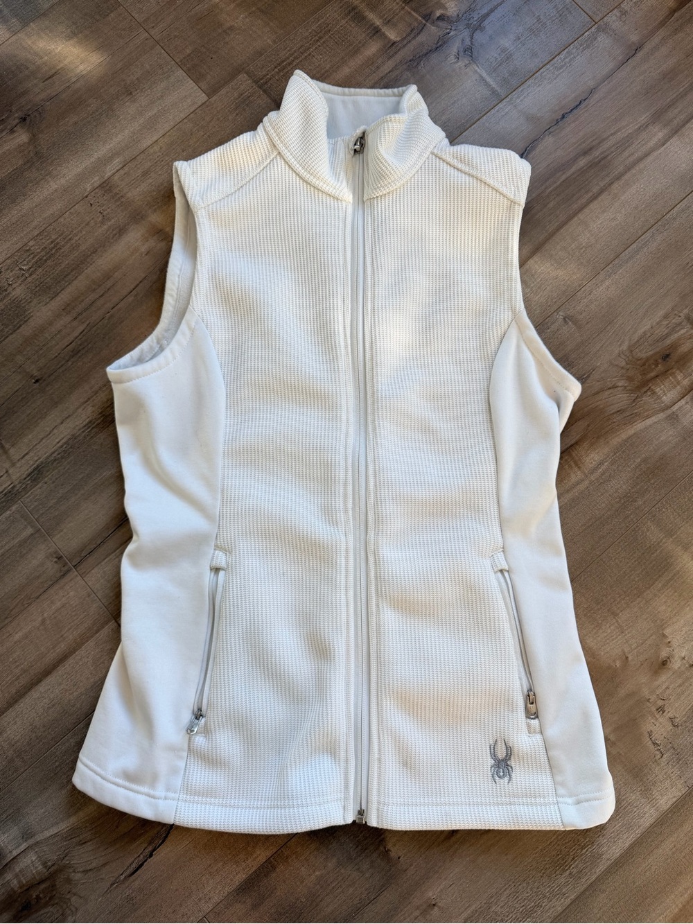Spyder Bandita Fleece Vest Women's White Size Medium